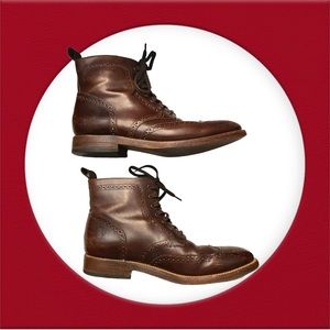 Thursday Boot Company Leather Wingtip Boots ~ Mens 10.5